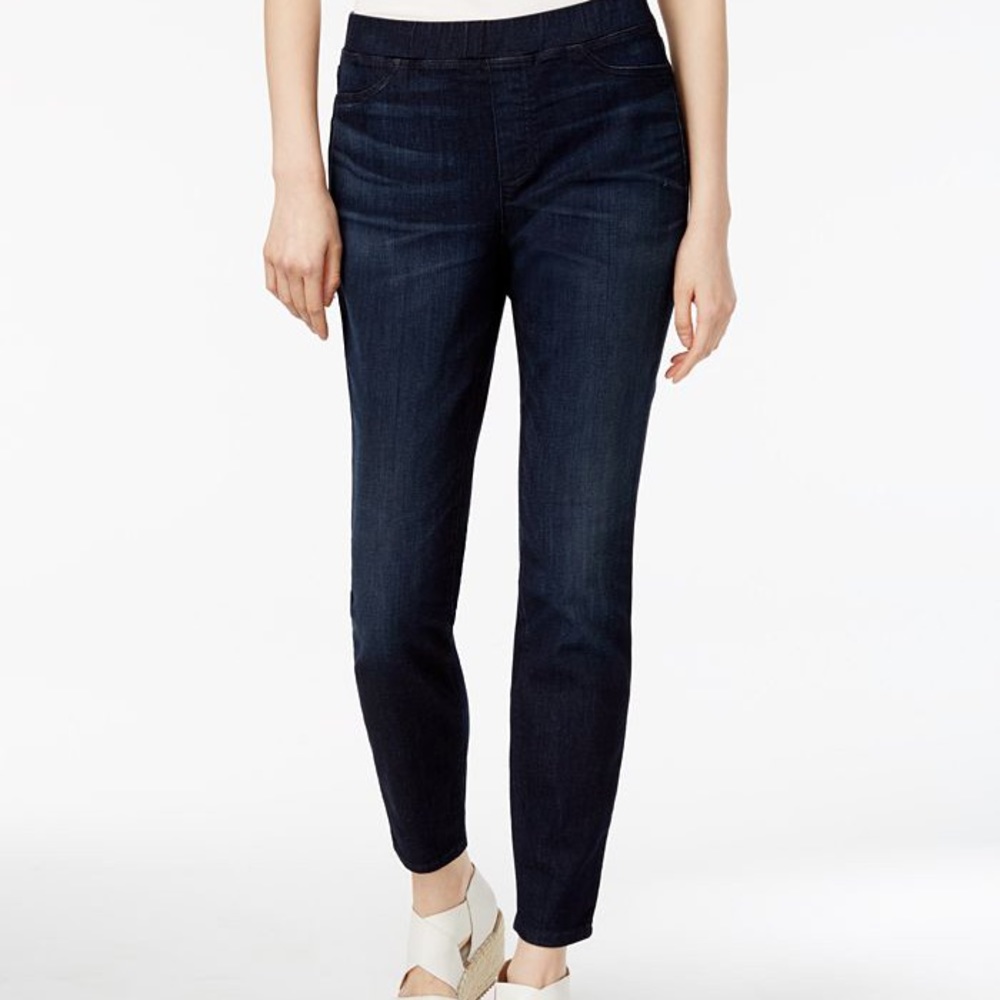 Eileen Fisher Essential Pull On Denim Jeggings